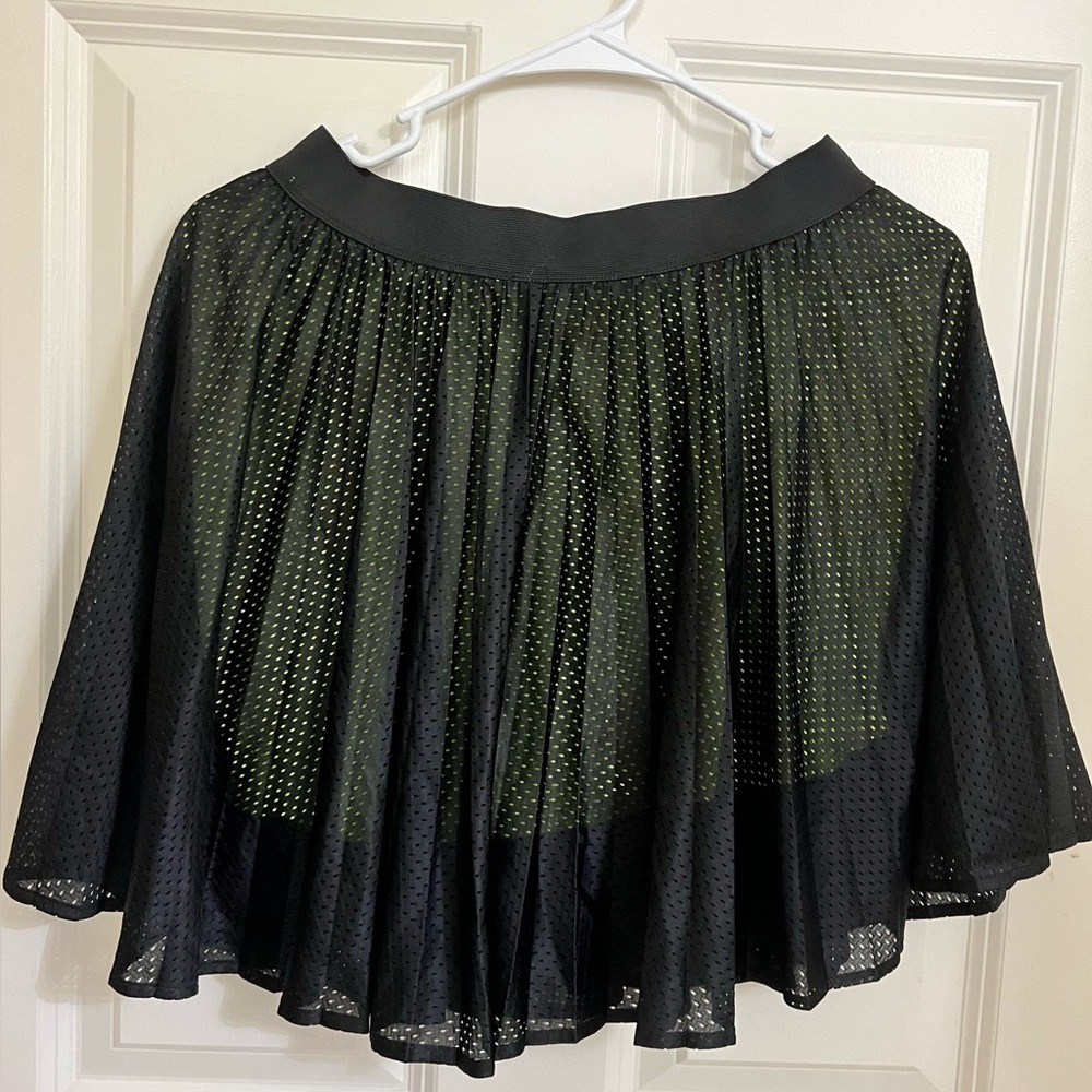 Black and Neon Skirt